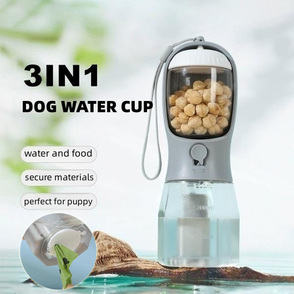 3-in-1 Travel Bottle for Pets