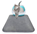 Honeycomb Litter Trap Mat – Waterproof Double-Layer Cat Litter Pad