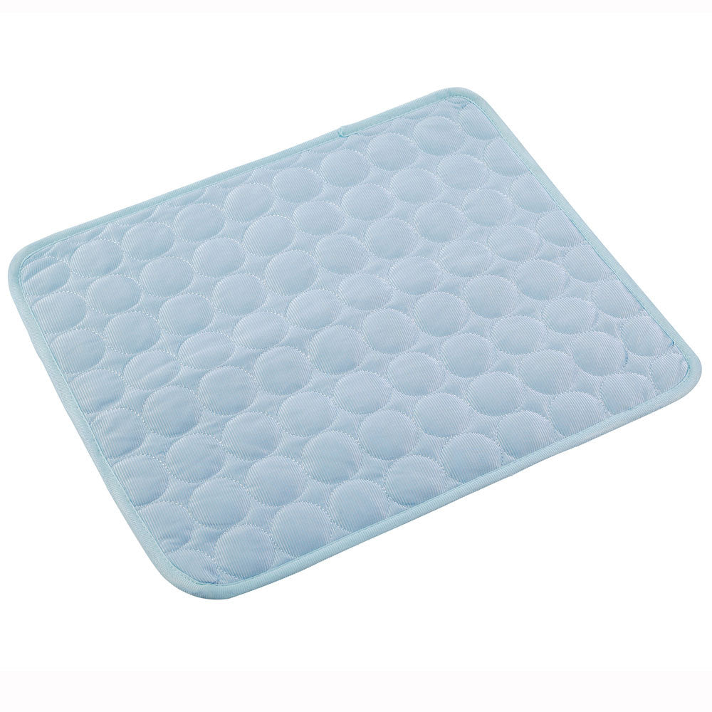 Summer Cooling Mat – Ice-Silk Comfort Pad for Dogs & Cats