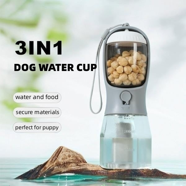 3-in-1 Travel Bottle for Pets