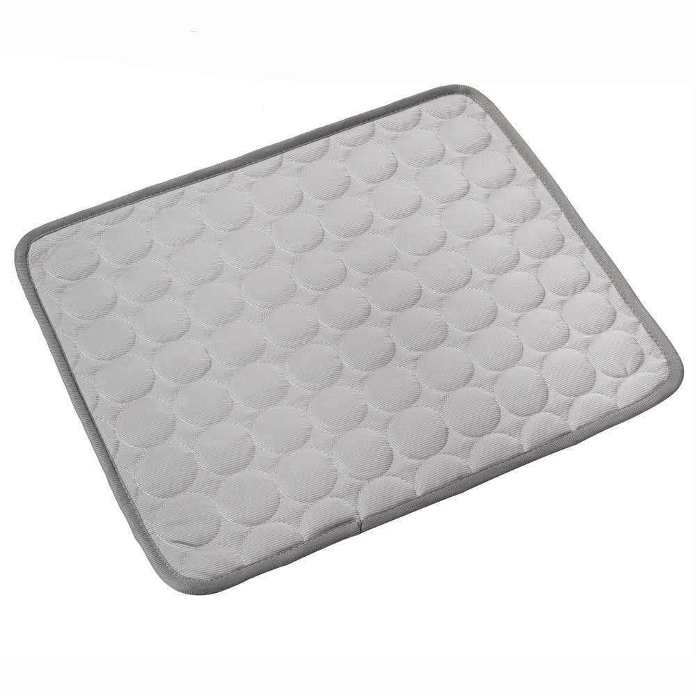 Summer Cooling Mat – Ice-Silk Comfort Pad for Dogs & Cats
